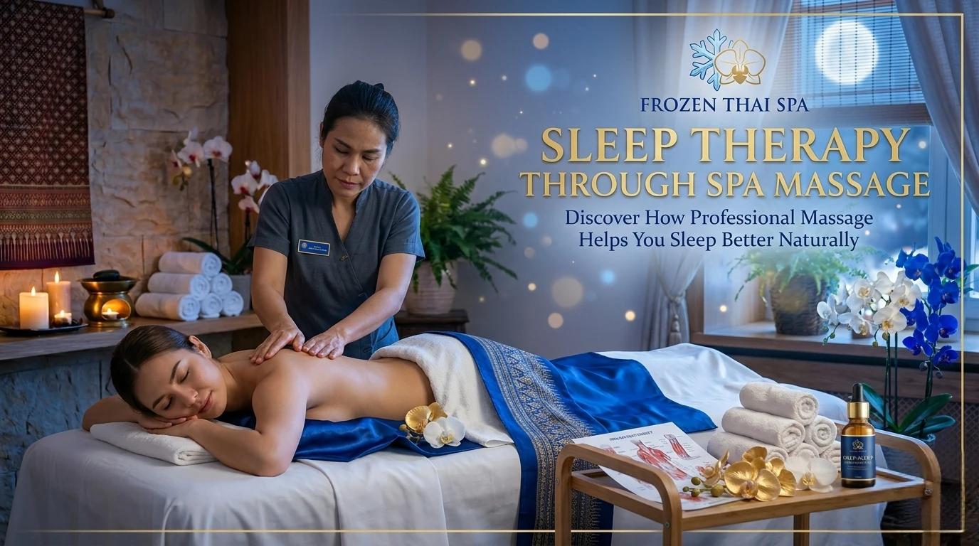 Sleep Therapy - How Spa Massages Improve Restful Sleep – Best Spa in Gulshan 2026