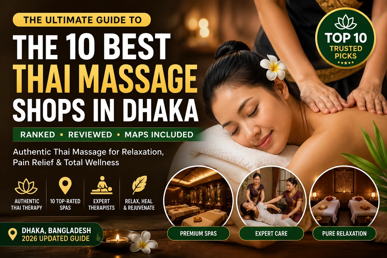 Top 10 spa centers in Gulshan 2026 – best spas in Gulshan Dhaka