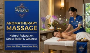 Aromatherapy massage - mind-body connection for mental clarity at Frozen Thai Spa