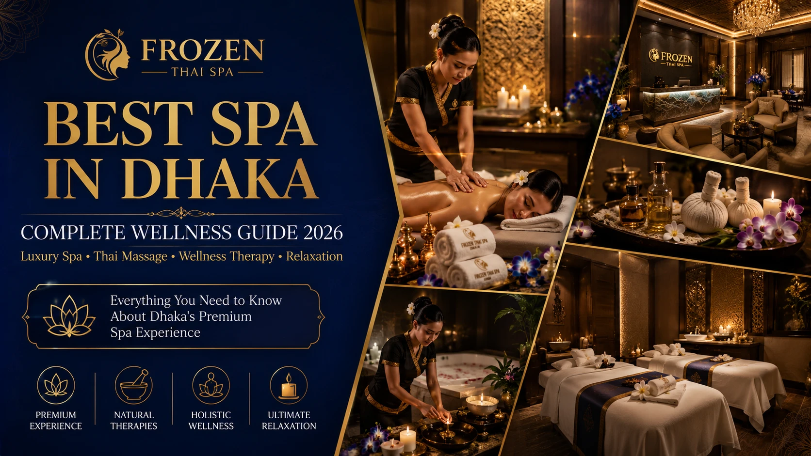 Best spa in Dhaka - Complete wellness guide 2026 with Frozen Thai Spa