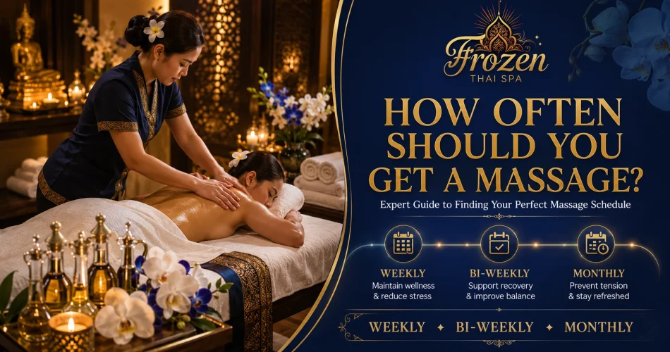 How Often Should You Get a Massage Therapy?