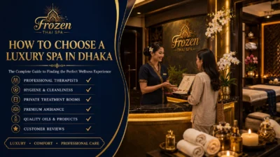 How to Choose a Luxury Spa in Dhaka