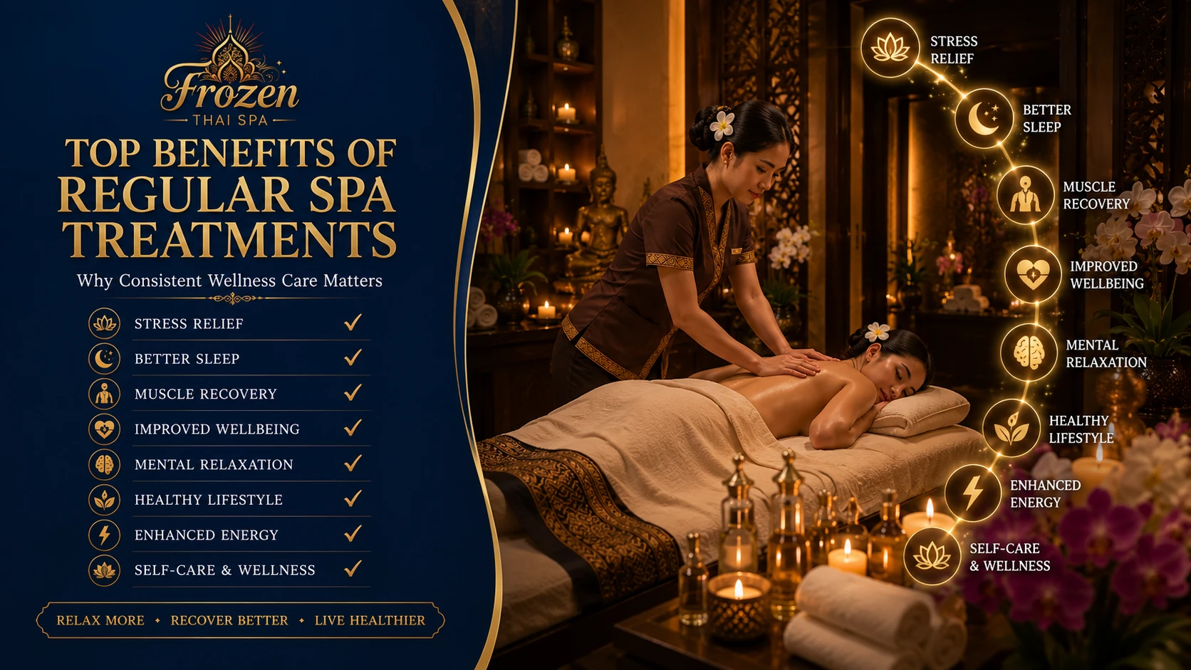 Top benefits of regular spa treatments - wellness and relaxation at Frozen Thai Spa Dhaka