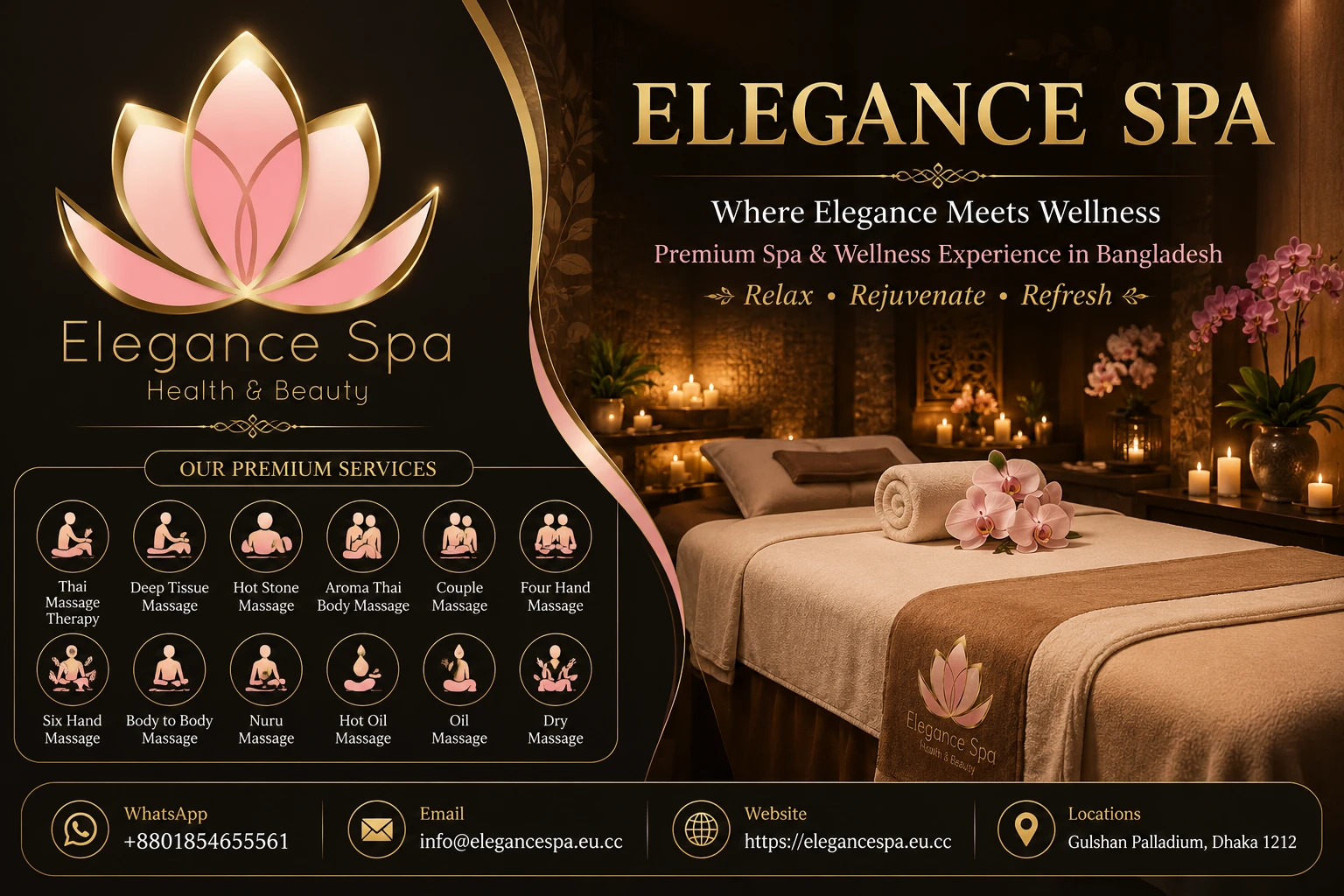 Elegance Spa - luxury spa in Gulshan 2