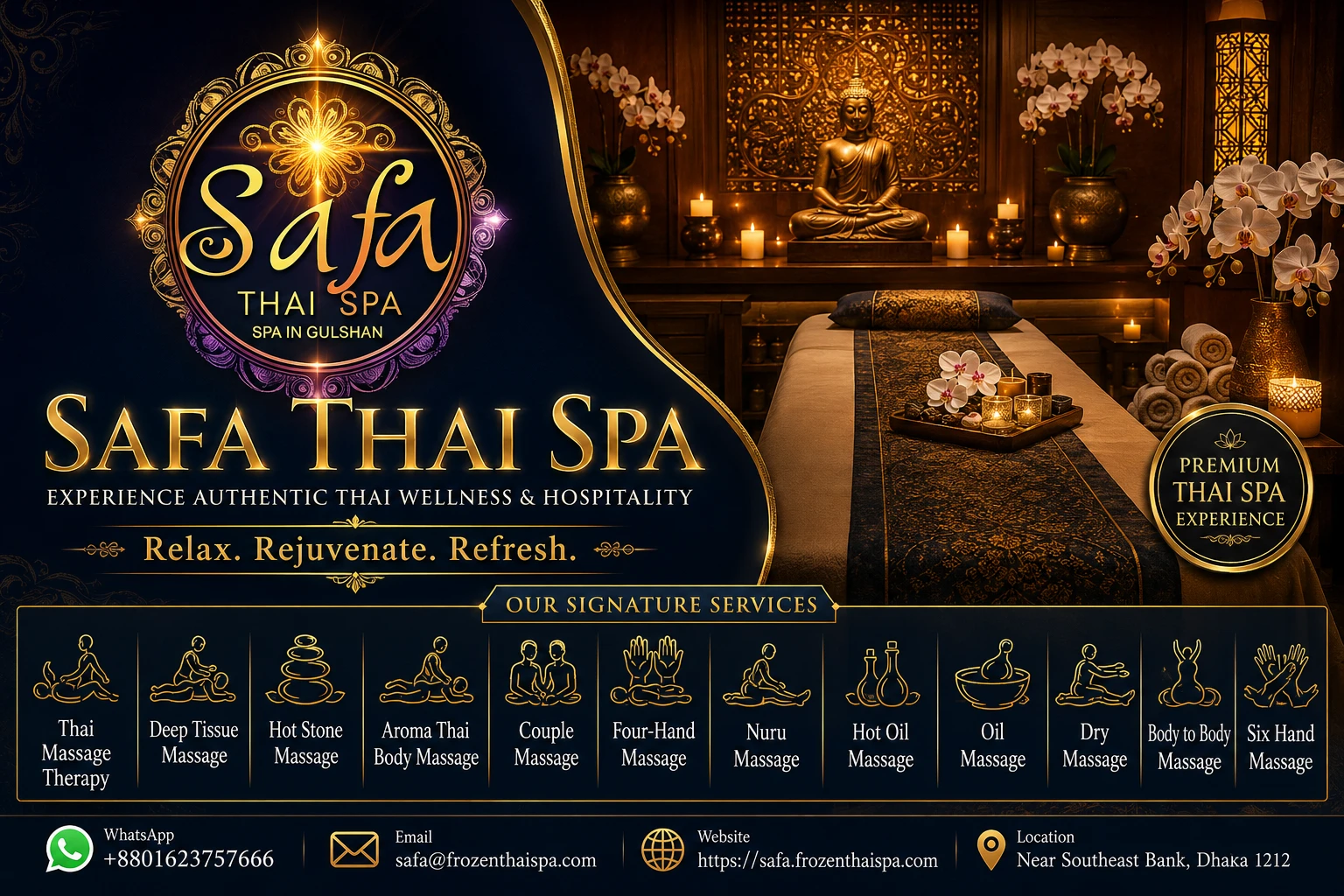 Safa Thai Spa - spa in Bashundhara and Gulshan