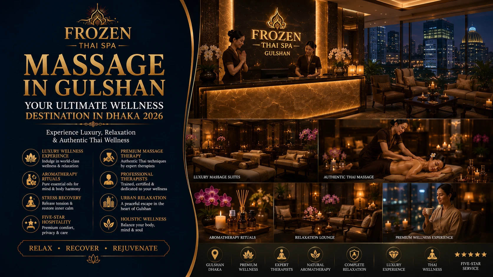 Frozen Thai Spa – Massage in Gulshan - Your Ultimate Wellness Destination in Dhaka 2026