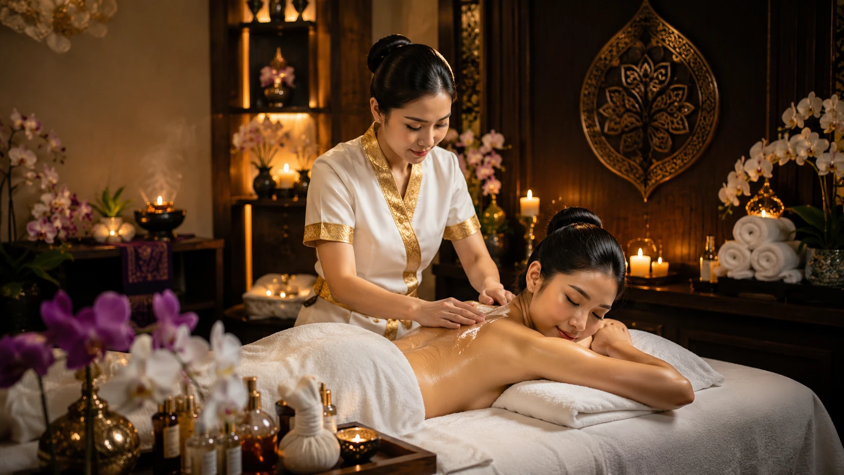 Nuru Massage - professional Nuru gel therapy at Frozen Thai Spa Dhaka